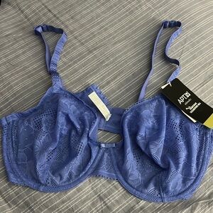 COPY - BNWT Purple Unlined Lace Bra Size 40C